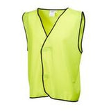 7PV21 VEST MASTER  DAY HI VIS POLYESTER VELCRO FRONT