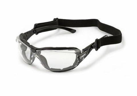 3SC4608 SAFETY SPECTACLE MASTER MERCURY CLEAR AS/AF LENS POSITIVE SEAL