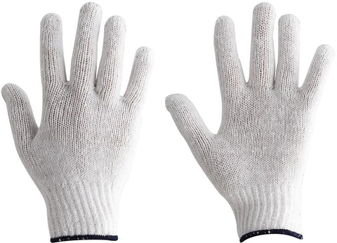 5C385 GLOVE SAFETY MASTER KNITTED POLY/COTTON