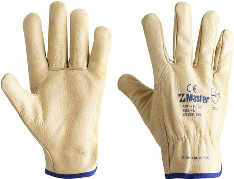 5L102 GLOVE SAFETY MASTER PRIMO RIGGERS COWHIDE