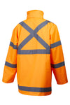 7PRJT551 RAIN JACKET MASTER ALBATROSS X HI VIS D/N NSW RAIL TAPED POLY OXFORD