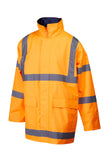 7PRJT551 RAIN JACKET MASTER ALBATROSS X HI VIS D/N NSW RAIL TAPED POLY OXFORD