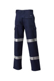 7WM015T PANTS MASTER MAXI MD HI VIS N TAPED 265GSM COTTON DRILL