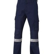 7WM090T PANTS MASTER X 'FLEX' SLIM FIT 280GSM COTTON/ELASTANE REFLECTIVE TAPE