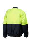 7WJH96 JACKET MASTER FLYING HI VIS D 2 TONE POLYESTER OXFORD
