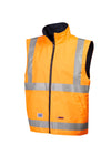 7WJHT71 JACKET MASTER NSW RAIL 4 IN 1 HI VIS D/N TAPED 2 TONE POLYESTER OXFORD